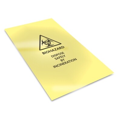 Bio Hazard Waste Bags (Medium)