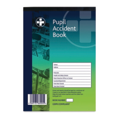 Accident Record Book - Pupil