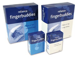 Finger Buddies White - Standard (10) Finger Buddies White - Standard (10)