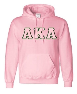 AKA INITIAL HOODED SWEATSHIRT