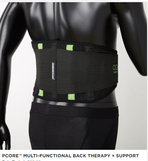 PCORE™ MULTI-FUNCTIONAL BACK THERAPY + SUPPORT PCORE™ MULTI-FUNCTIONAL BACK THERAPY + SUPPORT