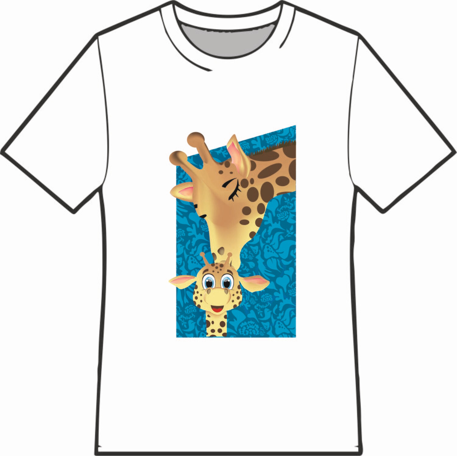T-SHIRT MAMMA GIRAFFA