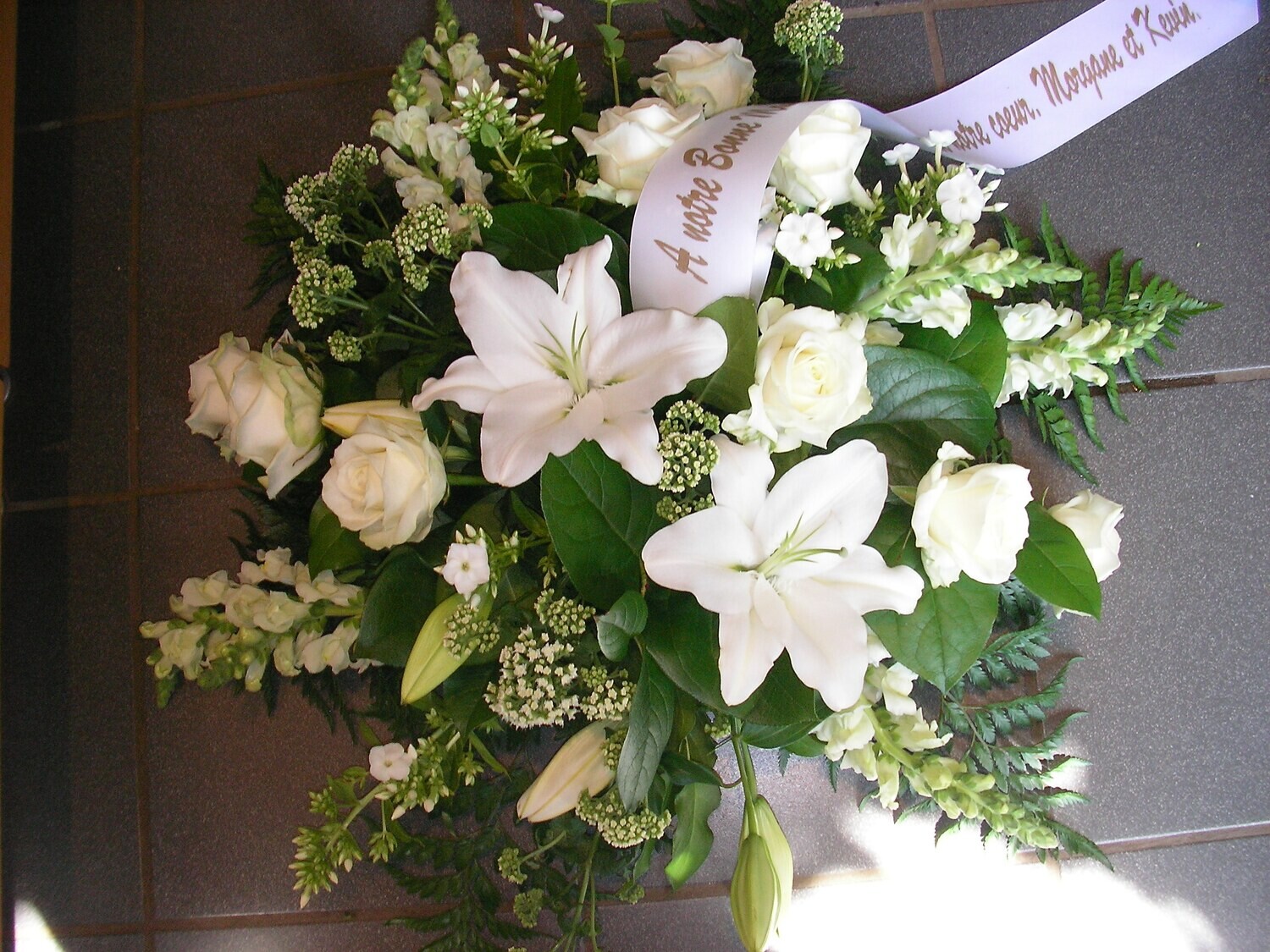 Coussin blanc