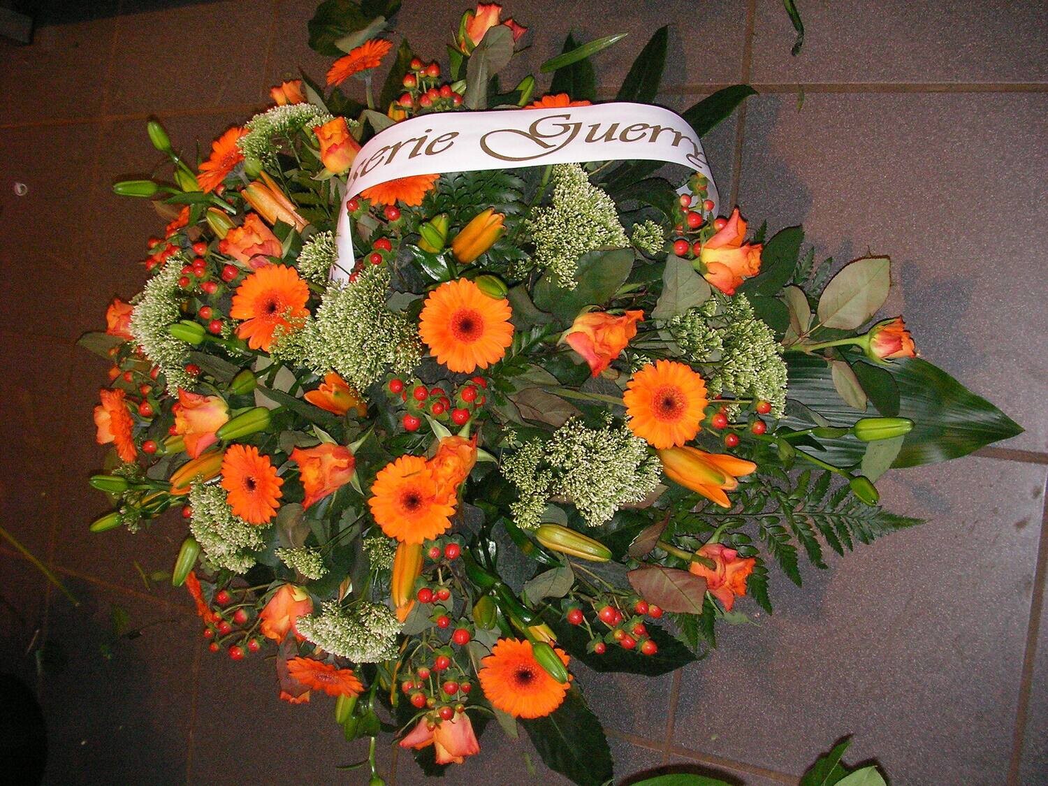 Coussin Orange