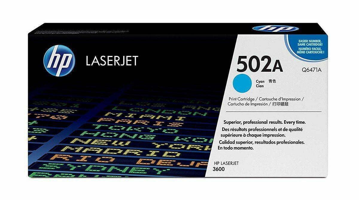 HP 508A Cyan Original LaserJet Toner Cartridge CF361A HP 508A Cyan Original LaserJet Toner Cartridge CF361A