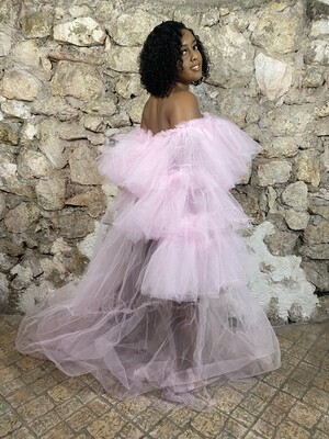 Pink Tulle Dress