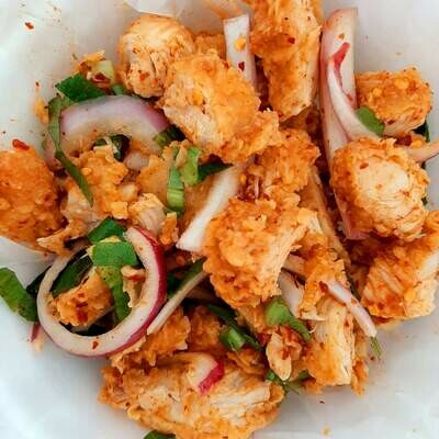 ยำไก่แซ่บ Southern Spicy Chicken Fillet Salad