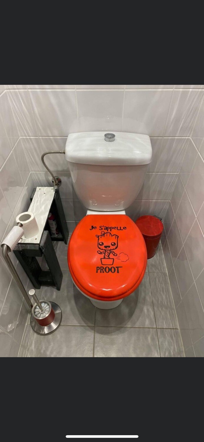 Stickers groot wc