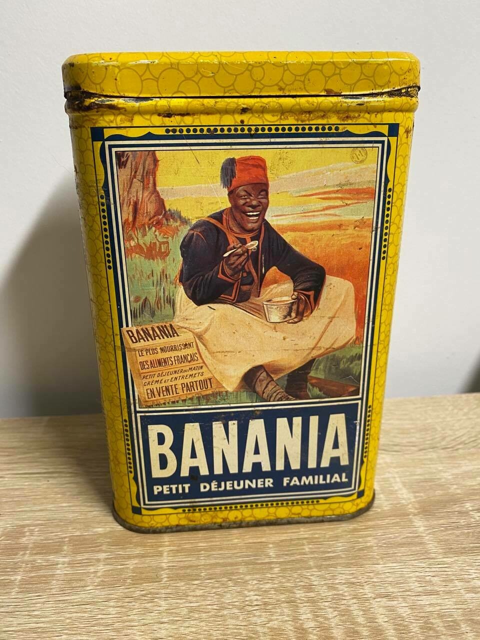 Ancienne boite banania