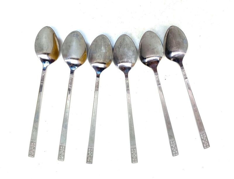 Lot de 6 cuillères années 60/70 Japan Imperial Taïwan