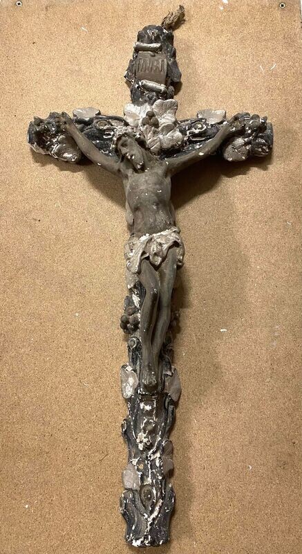 Lot de deux croix jésus