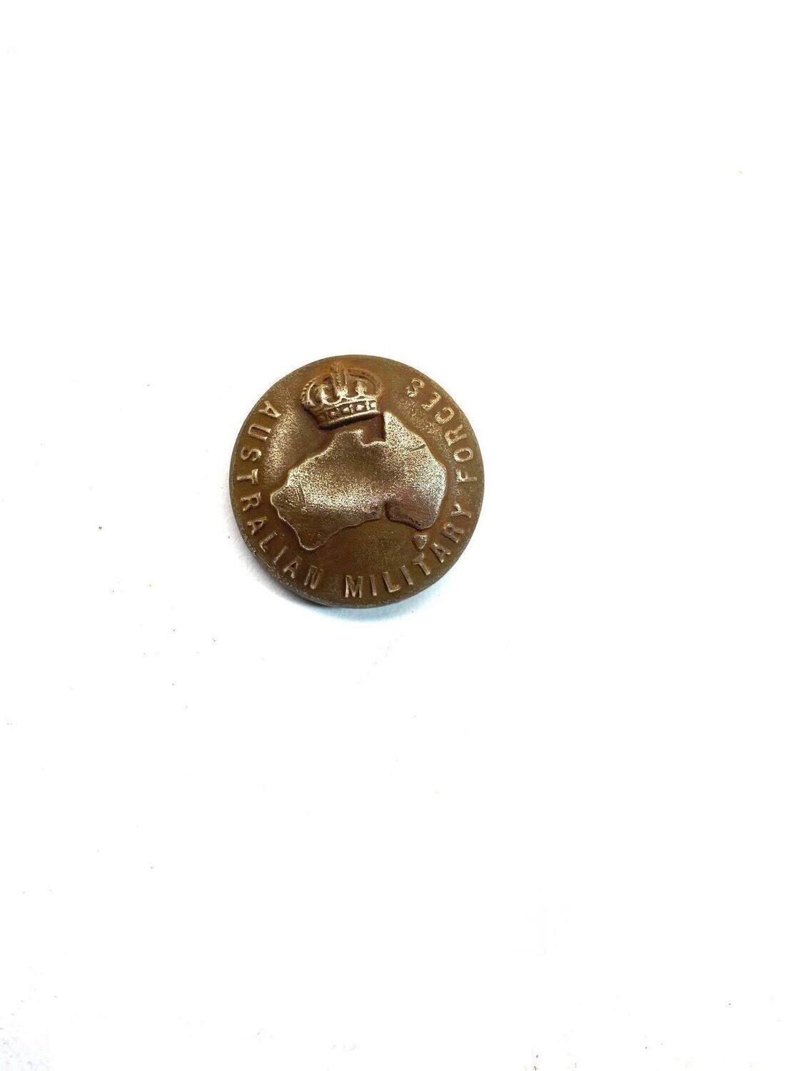 Bouton des forces militaires australiennes 1914-1945
