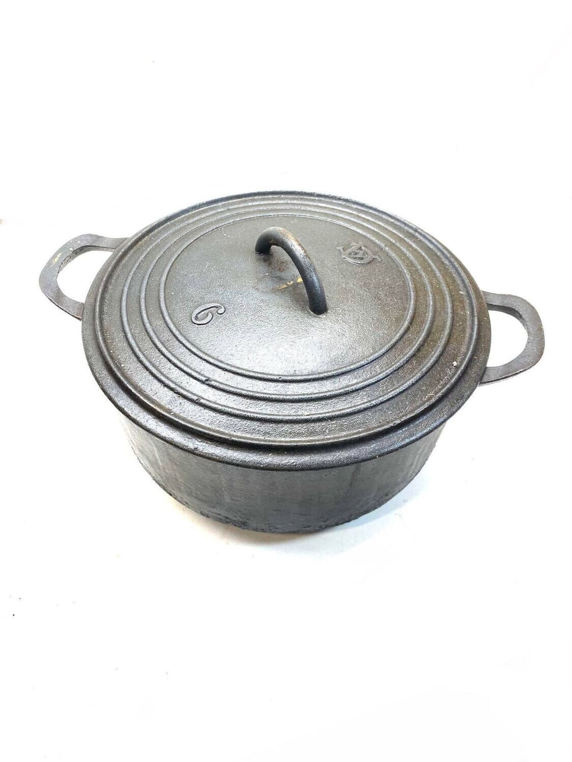 Cocotte en fonte noire