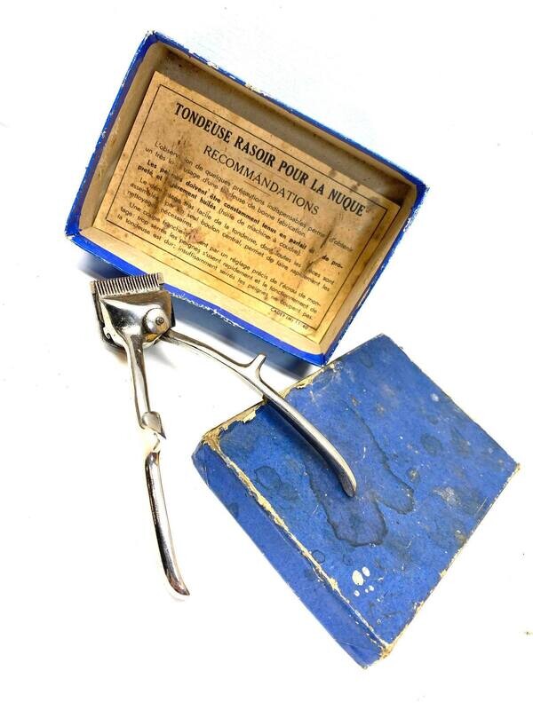 Ancienne tondeuse rasoir pour la nuque