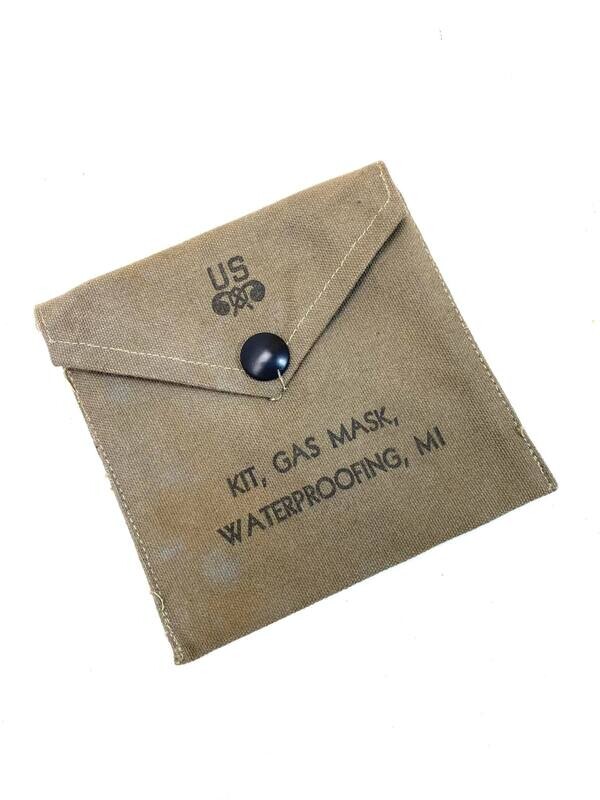 KIT, GAS MASK, WATERPROOFING, M1 - US 1944 - vide