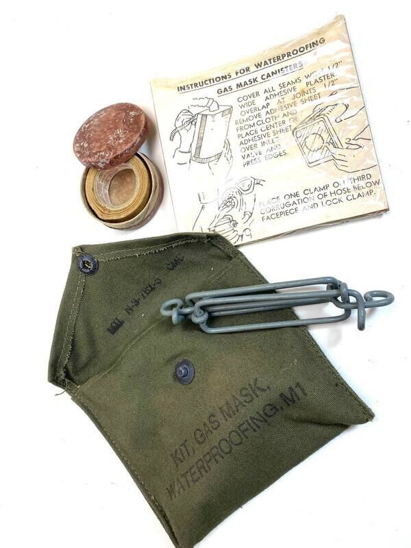KIT, GAS MASK, WATERPROOFING, M1 - US 1944 - COMPLET