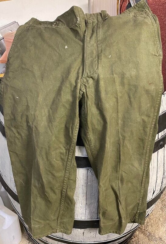 Pantalon culotte de toile France 1940 ww2