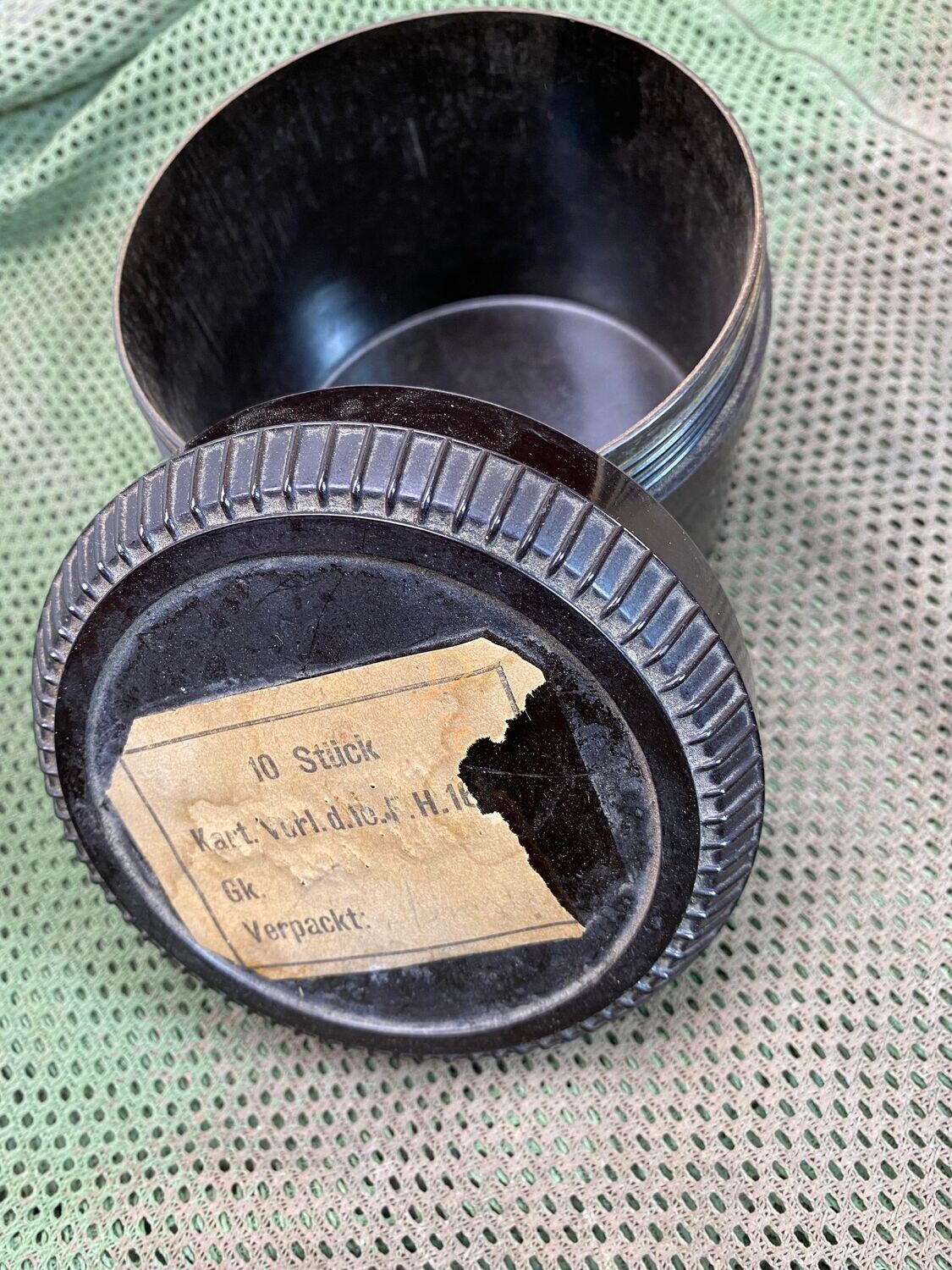 Boite kart.vorl allemande WW2