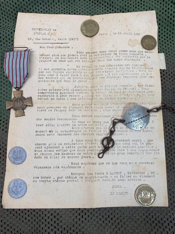 Lot français ww2