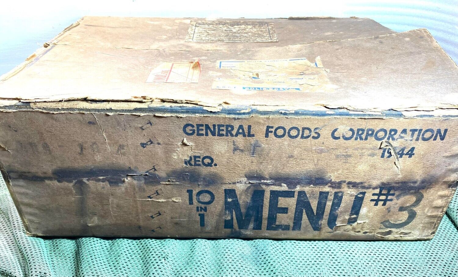 Carton rations US ww2