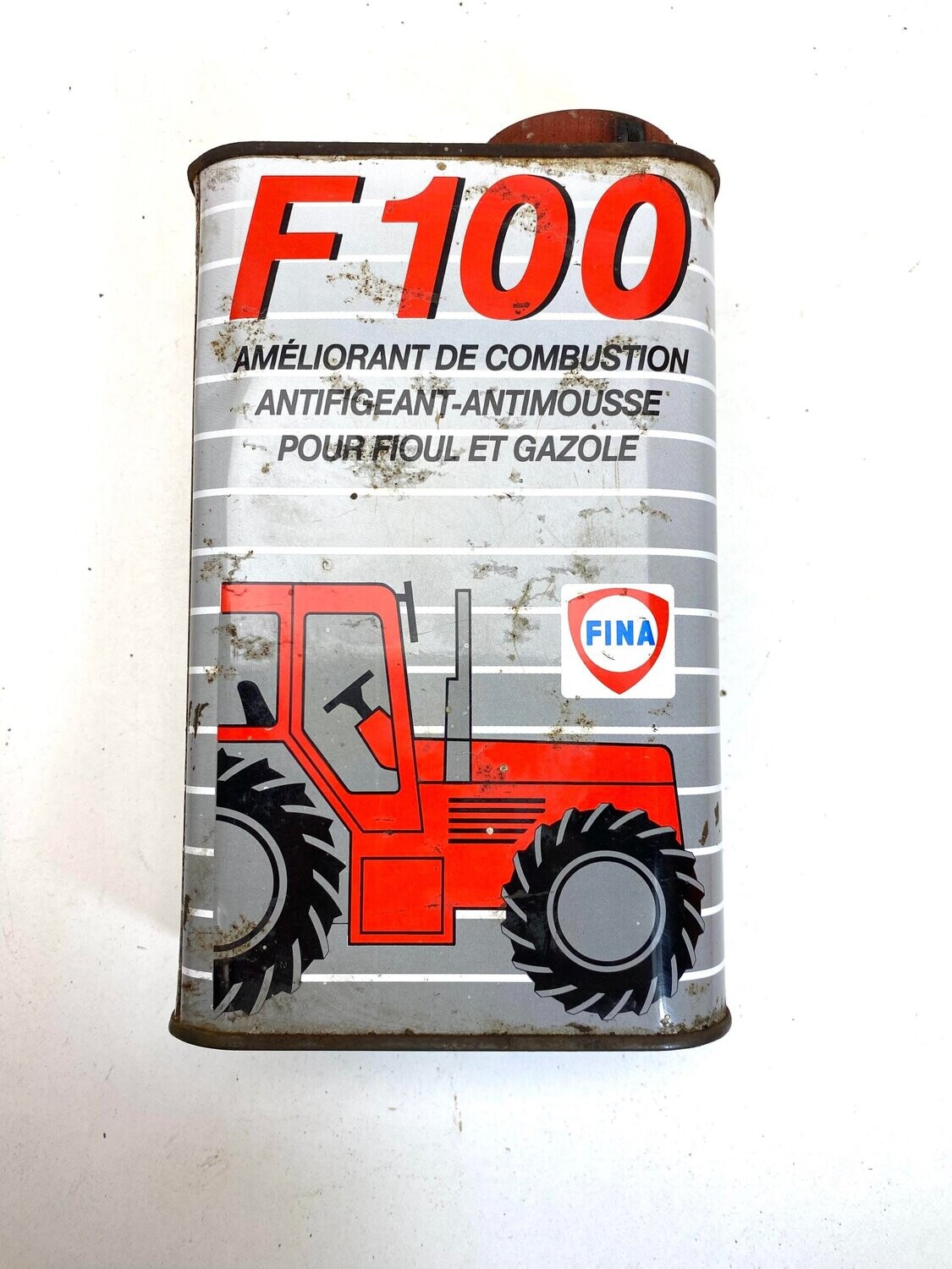 Ancien bidon F100 FINA