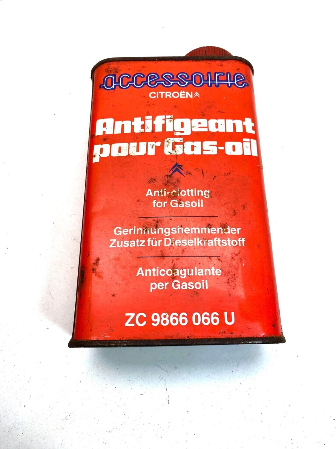Bidon D'huile Ancien Accessoirie Citroen