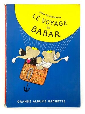 le voyage de Babar (Grand album Hachette) 1963