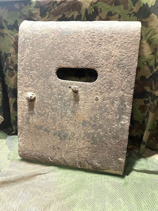 Plaque de blindage allemand ww1