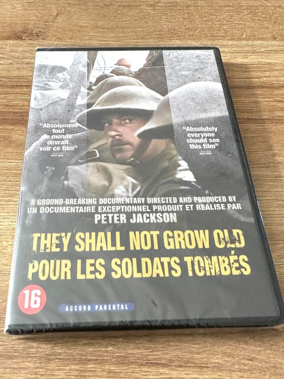 DVD Pour les soldats tombés (They Shall Not Grow Old) neuf