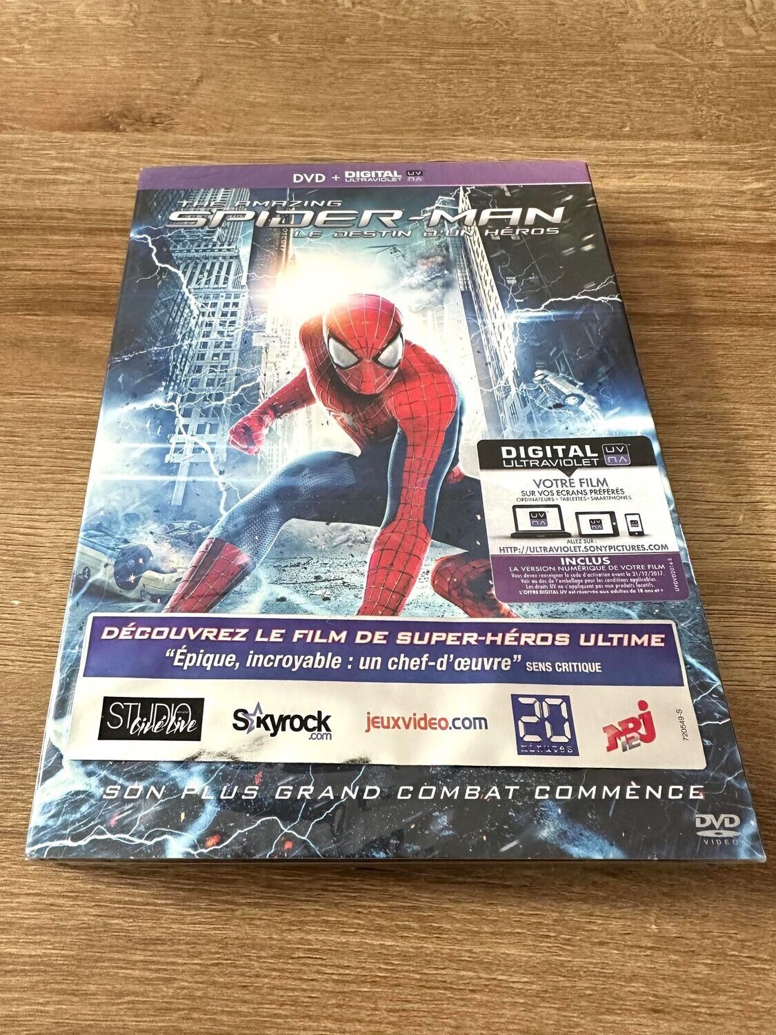 Dvd the amazing spider-man neuf