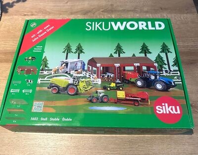 SIKU SIKUWORLD 5503 Etable Neuf en boite