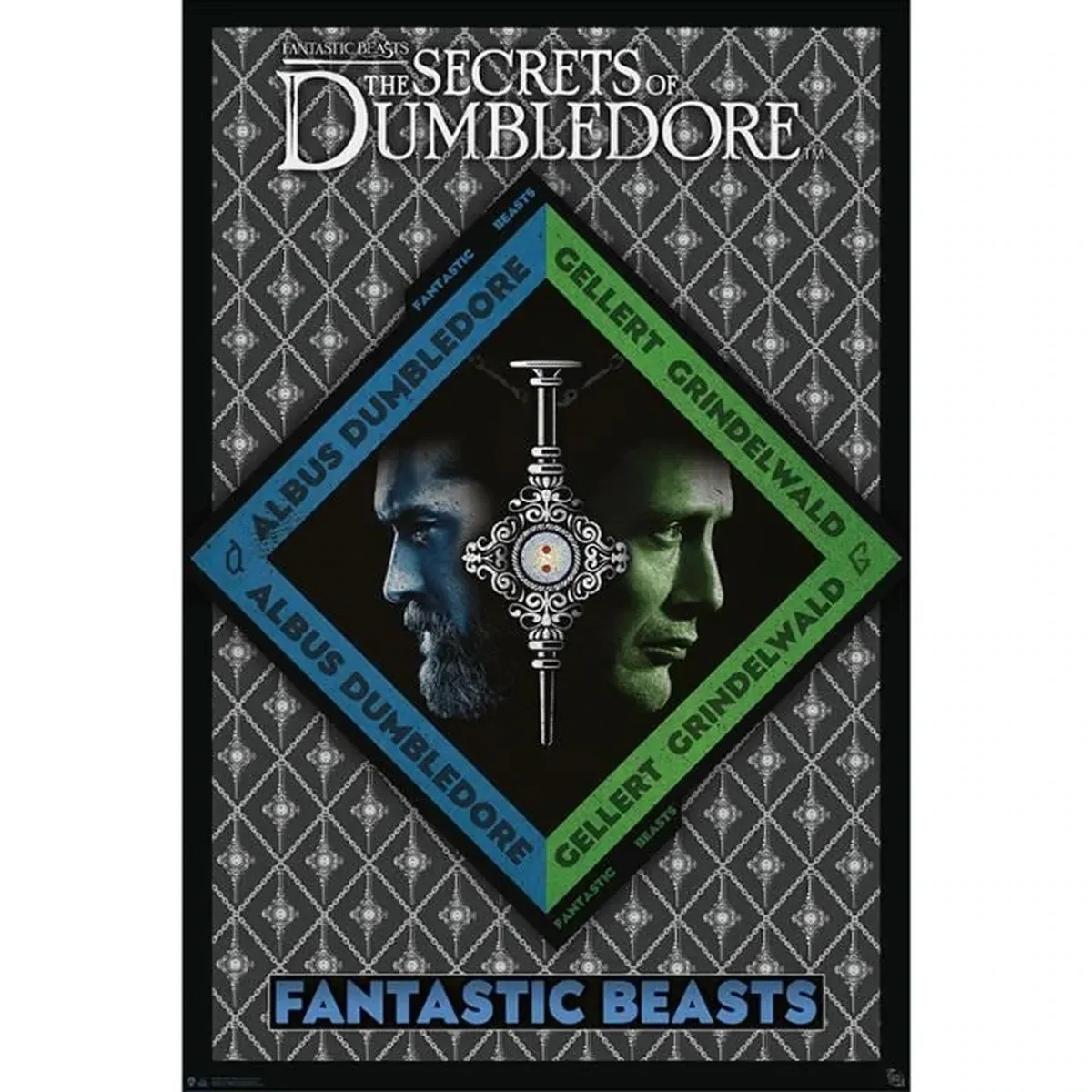 FANTASTIC BEASTS - Poster « Dumbledore vs Grindelwald » (91.5x61) neuf emballé