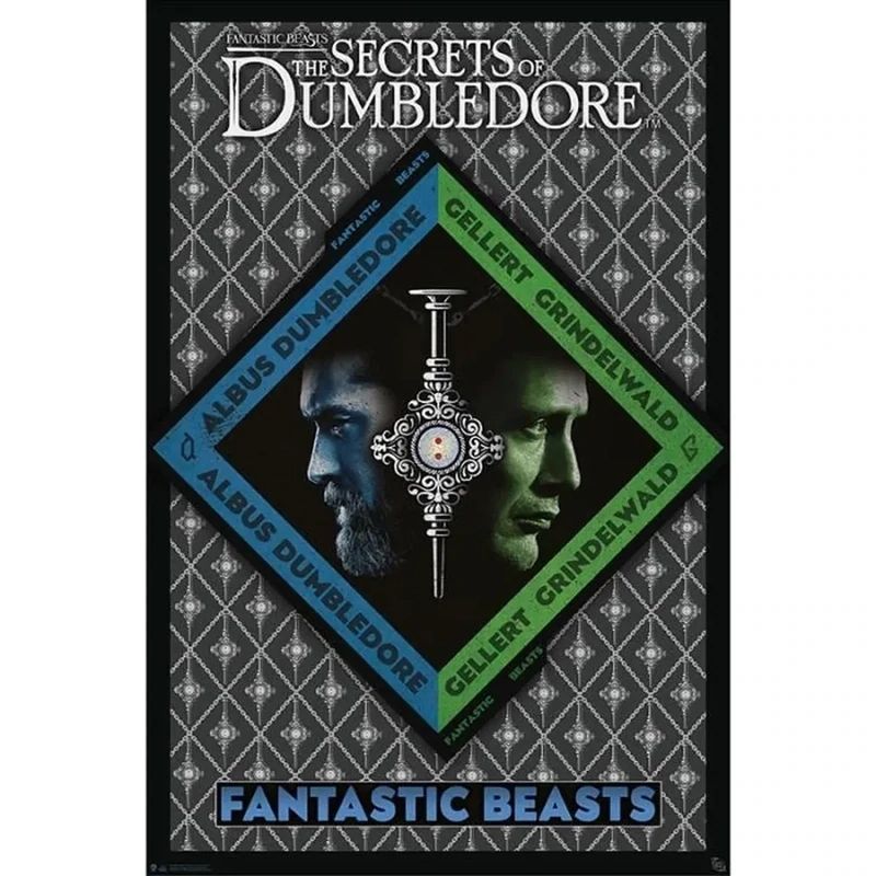 FANTASTIC BEASTS - Poster « Dumbledore vs Grindelwald » (91.5x61) neuf emballé