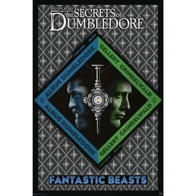 FANTASTIC BEASTS - Poster « Dumbledore vs Grindelwald » (91.5x61) neuf emballé