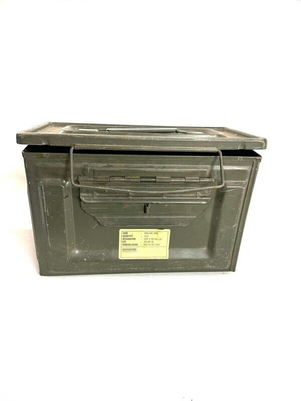 Caisse de munition calibre 50 Armée Française