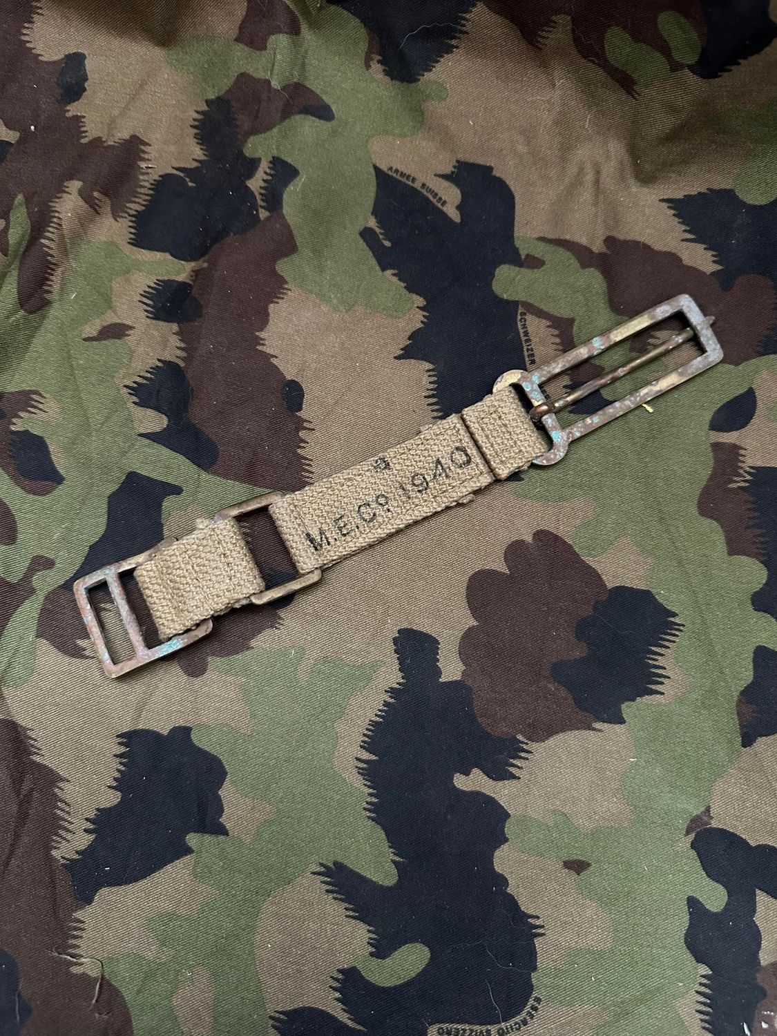 Aiguillette / support de brelage Anglais WW2 (2)