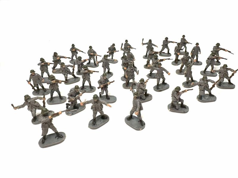 Lot petit soldat allemand