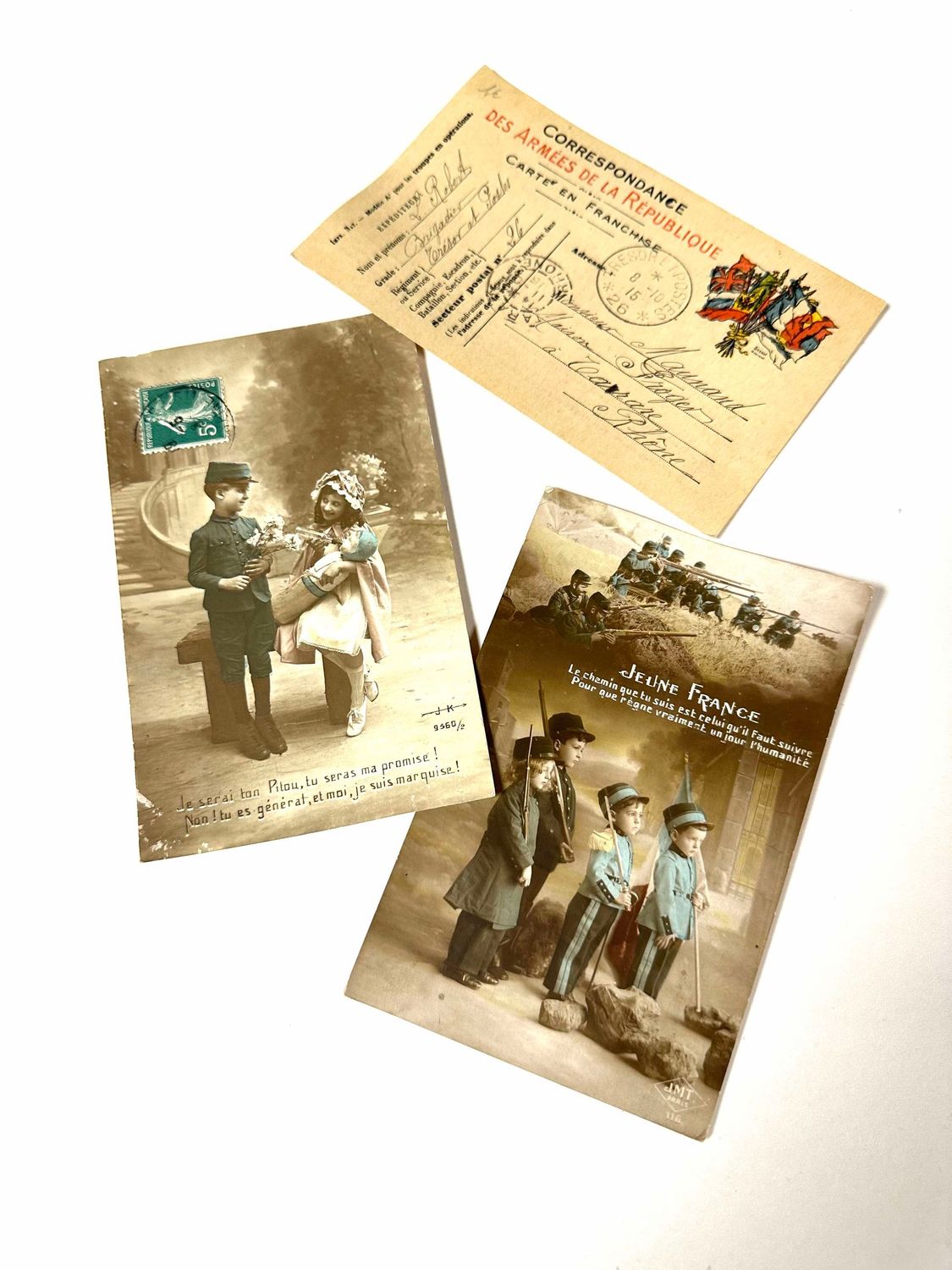 Lot Cartes Postales guerre 14-18
