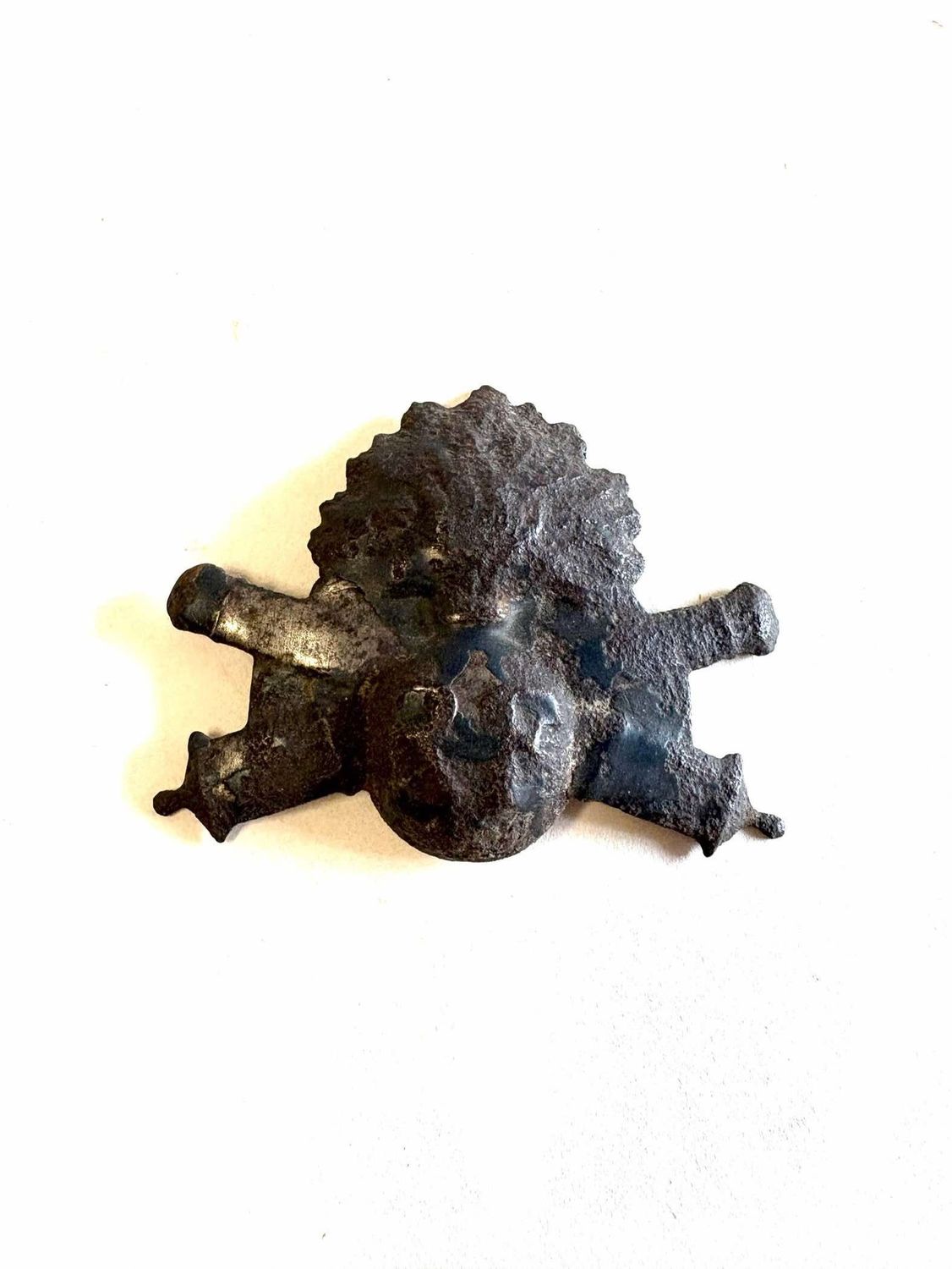 Insigne de Casque Artillerie Adrian Français WW1 (1)