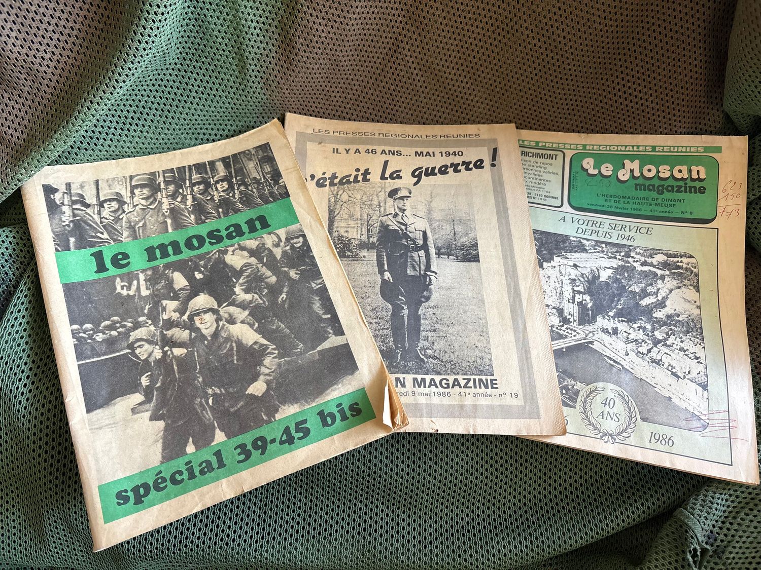Lot de 3 ancienne revues militaire allemand