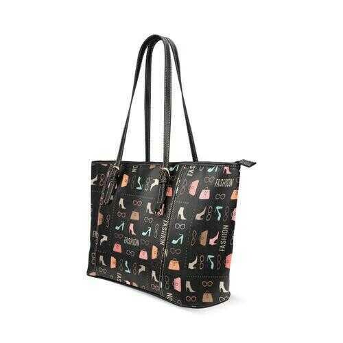 Fashion Me Fabulous Black Tote Bag