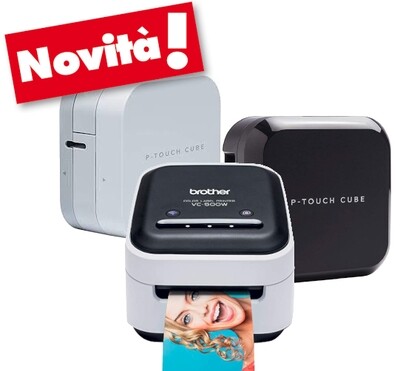 Brother stampanti per etichette e nastri
