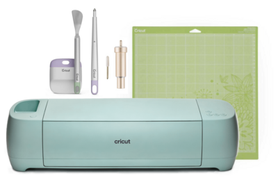 Cricut Explore 3 + BUNDLE 1 - Tappetino di taglio adesività standard 30,5x30,5 cm - Scraper e Spatula - Pennino metallico per incisione e piegatura Cricut Explore 3 + BUNDLE 1 - Tappetino di taglio adesività standard 30,5x30,5 cm - Scraper e Spatula - Pennino metallico per incisione e piegatura