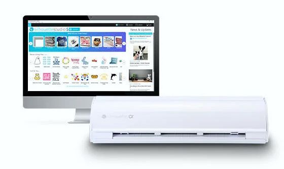 Plotter da taglio Silhouette Cameo 5 Alpha Bianca