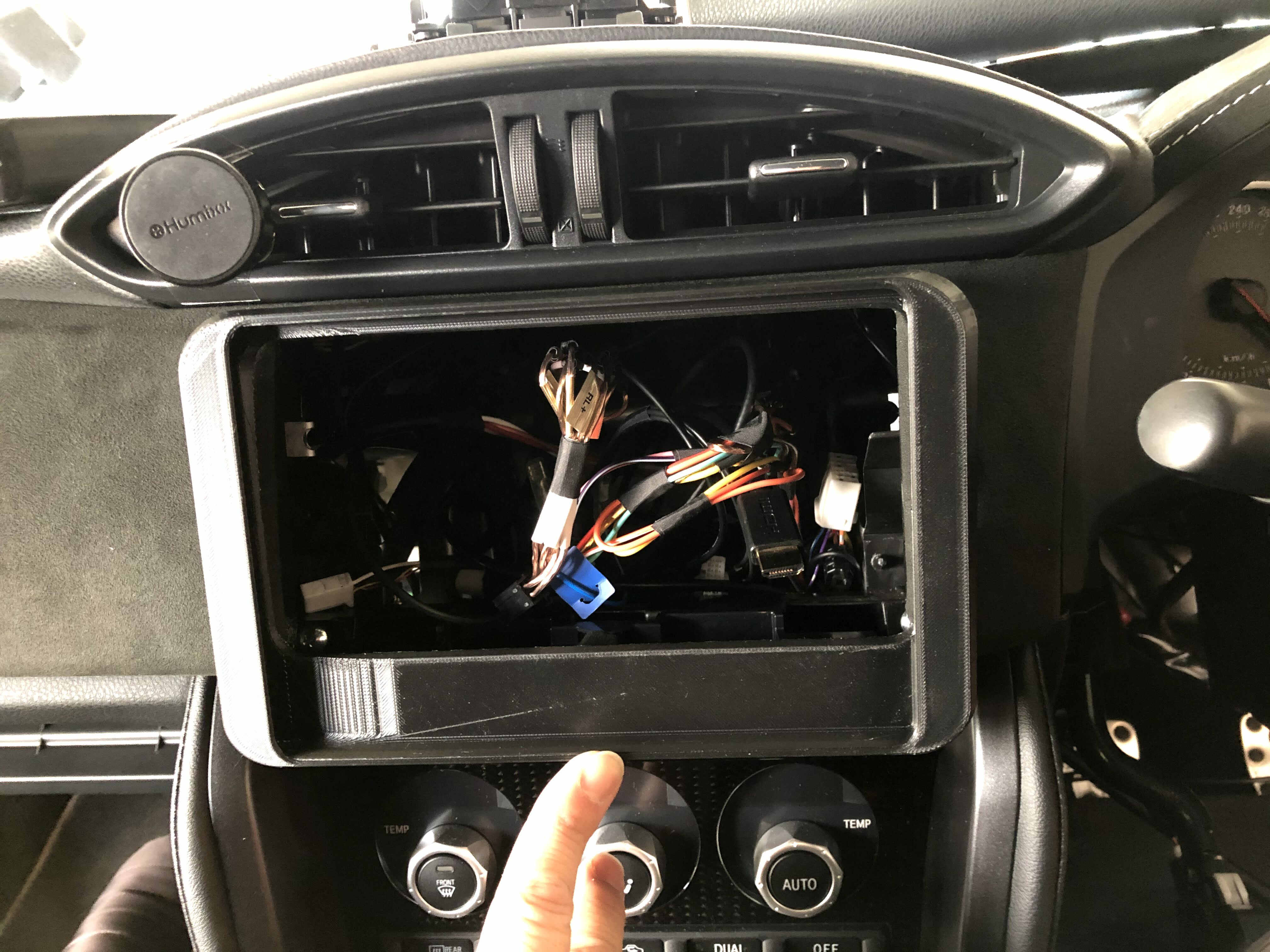 ワンオフオリジナル！JA11用 iPadマウント センターパネル