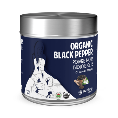 Organic Black Pepper (Glass)