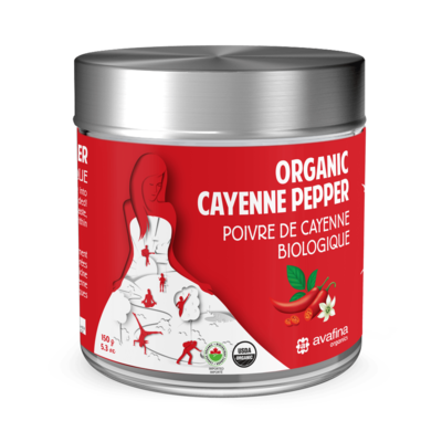 Organic Cayenne Pepper (Glass)