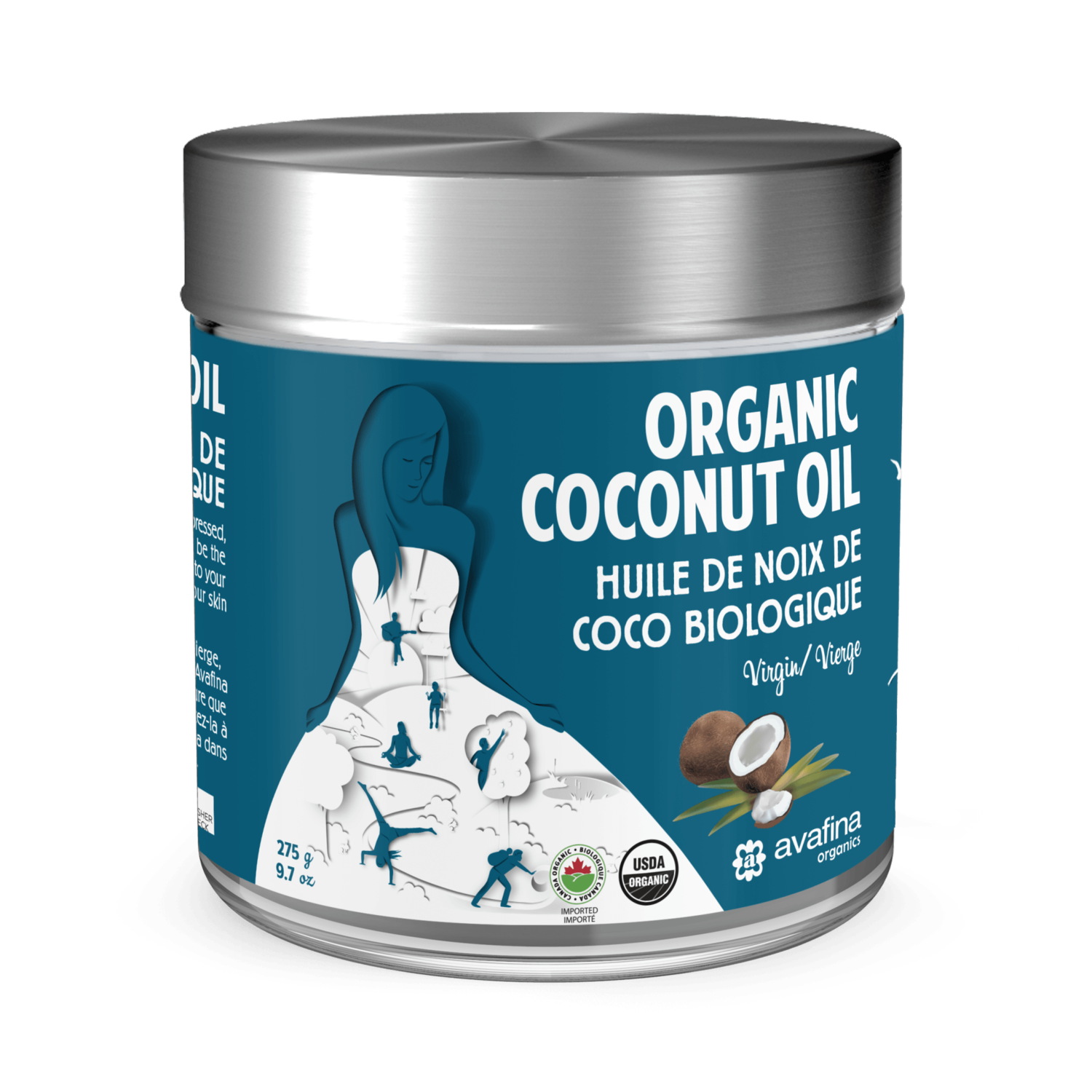 Organic Coconut Oil (Glass)