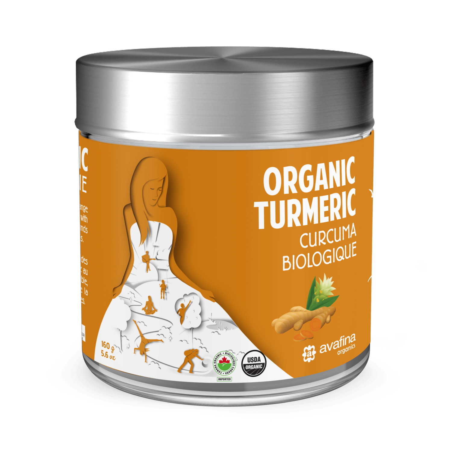 Organic Turmeric (Glass)