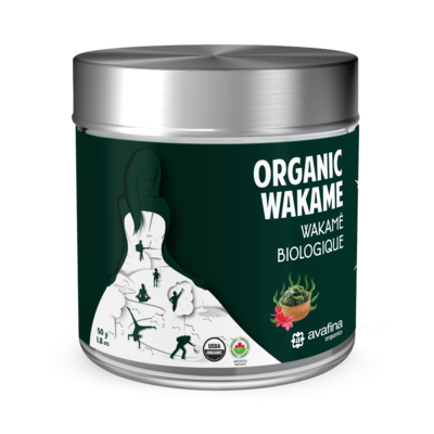 Organic Wakame Flakes (Glass)